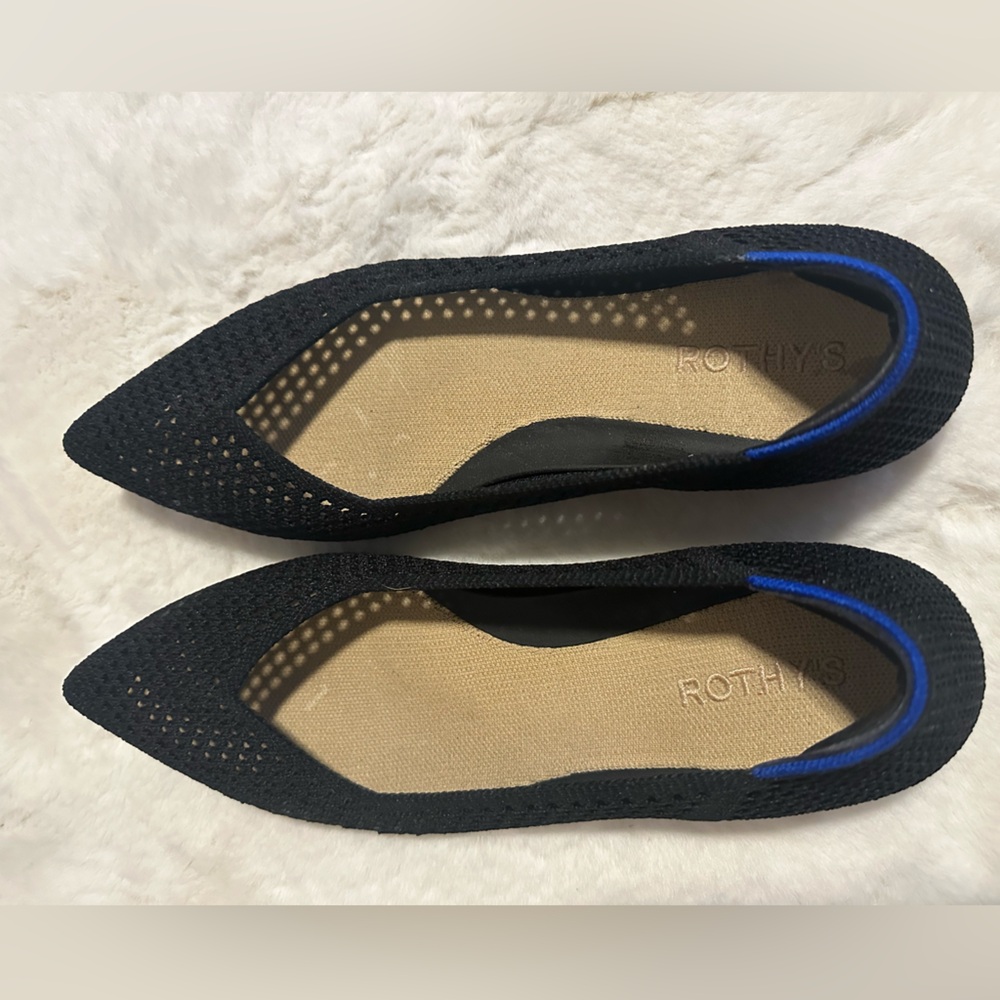 Rothy’s Point II, Noir Mesh | sz. 10.5